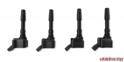 Accel Black Ignition Coils (4-Pack) Audi | Volkswagen 1.8L/2.0L 2014-2019 - 140088K-4