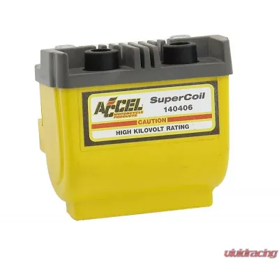 Accel COIL,IGN 4.7 OHM YELLOW - 140406