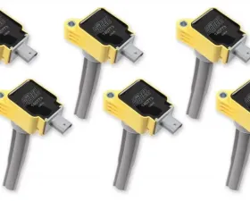 Accel COIL,FORD ECOBOOST 2.7L, 6-PK YELLOW