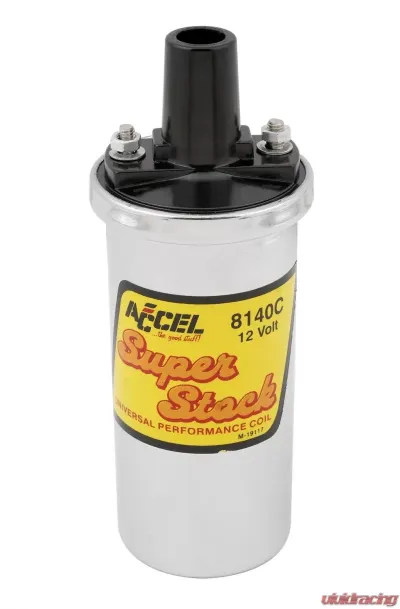 Accel SUPER STOCK COIL CHROME - 8140C