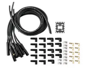 Accel UNI CERAMIC 180 BOOTS WIRE KIT - BLACK