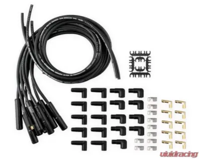 Accel UNI CERAMIC 180 BOOTS WIRE KIT - BLACK - 9000CK