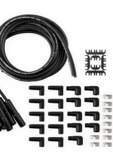 Accel UNI CERAMIC 180 BOOTS WIRE KIT - BLACK                                     - 9000CK - Image 2
