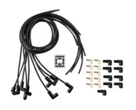 Accel UNI CERAMIC 90 BOOTS WIRE KIT- BLACK