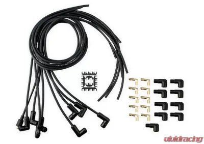 Accel UNI CERAMIC 90 BOOTS WIRE KIT- BLACK - 9001CK