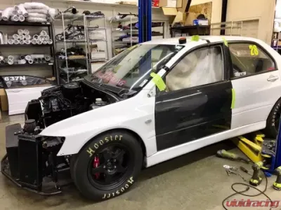 AWP Race Doors Full Frame Gloss Finish Mitsubishi Evolution 8 | 9 - CAR-EVO-DOOR-FULL-GLSS