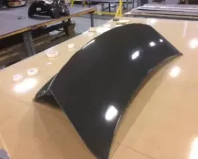 AWP Carbon Fiber Trunk Lid Gloss Finish Mitsubishi Evolution 10
