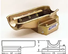 Canton Racing SBC 12-Inch Long Sump CT Pan