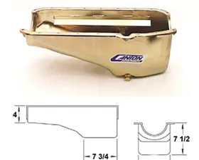 Canton Racing SBC Stock Appearing CT Oil Pan