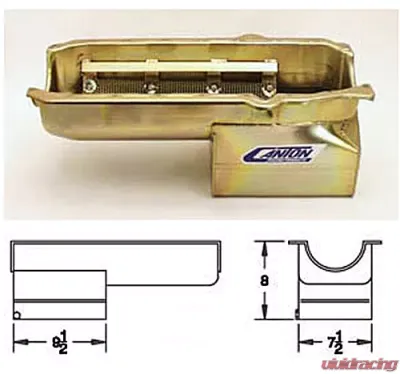 Canton Racing SBC Drag Pan - 13-080
