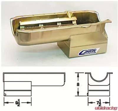 Canton Racing SBC Drag PAN RH Dipstick - 13-080M