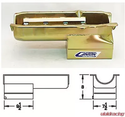 Canton Racing SBC Drag PAN 1 Piece Seal - 13-080T
