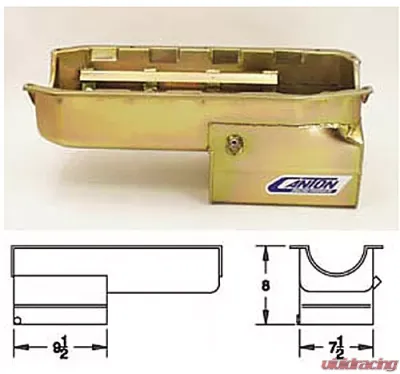 Canton Racing SBC Drag PAN for Stroker - 13-082