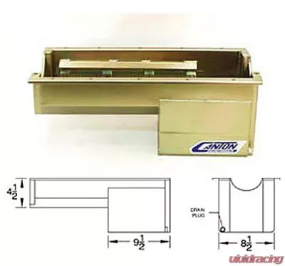 Canton Racing Dart/Rocket Drag Pan - 13-090