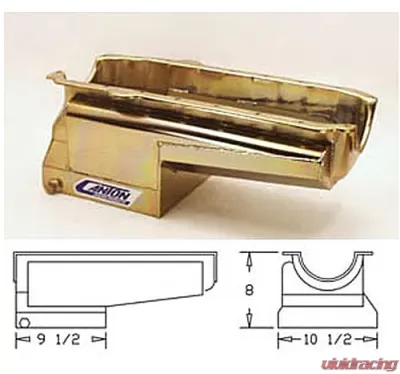 Canton Racing SBC Drag Power Pan - 13-104