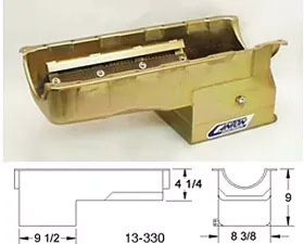Canton Racing BBC Drag PAN 1 Piece Seal