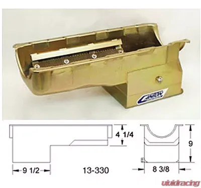 Canton Racing BBC Drag PAN 1 Piece Seal - 13-330T