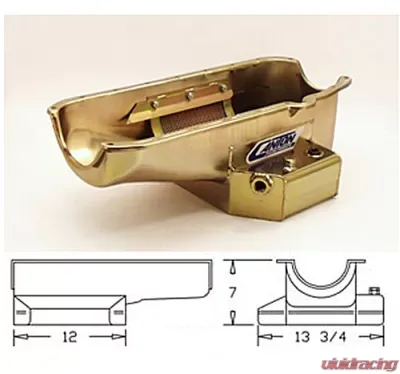 Canton Racing SBC Corvette Road Race Pan - 15-240