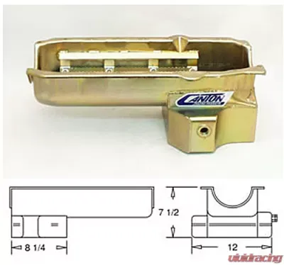 Canton Racing SBC F Body Road Race PAN RH Dipstick - 15-244M