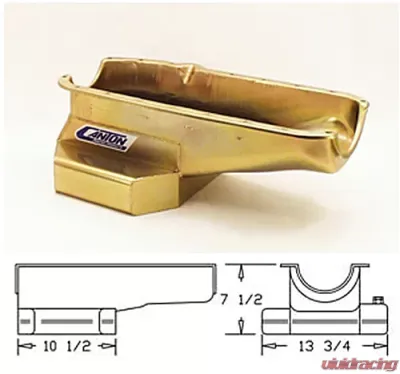 Canton Racing SBC G Body Road Race Pan - 15-250