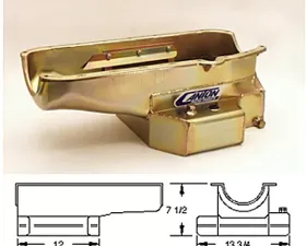 Canton Racing SBC 12-Inch Long Sump Road Race Pan