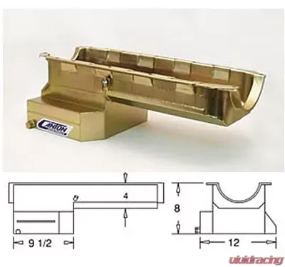 Canton Racing BBC Street T PAN 1 Piece Seal - 15-320T