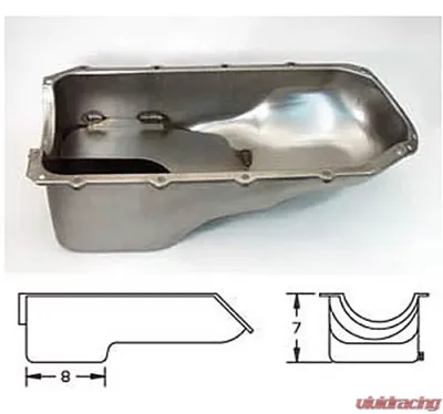 Canton Racing Pontiac Stock Replacement Pan - 15-389