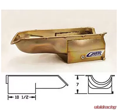 Canton Racing Pontiac Shallow Road Race Pan - 15-450