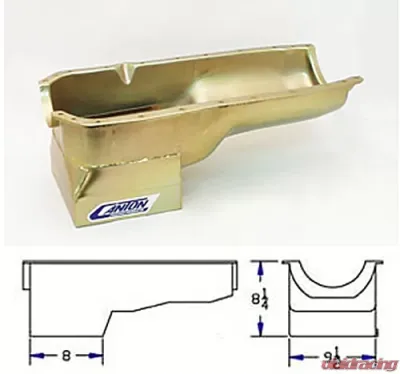Canton Racing Oldsmobile Baffled Pan - 15-502