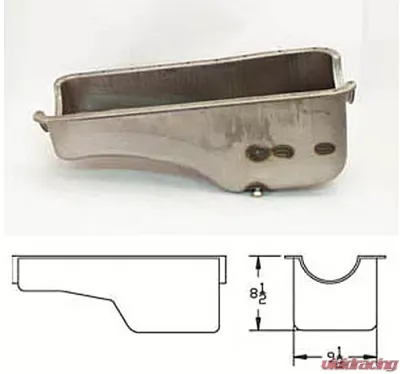 Canton Racing BBF Stock Replacement Front Sump - 15-745