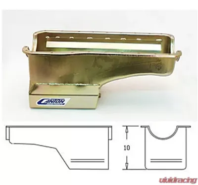 Canton 15-750 Front Sump Oil Pan 8qt BBF Canton 15-750 Front Sump Oil Pan 8qt BBF