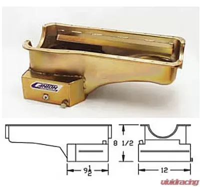Canton 15-764 Front Sump Oil Pan BBF Canton 15-764 Front Sump Oil Pan BBF