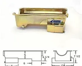 Canton Racing BBF Rear Sump RR T Pan