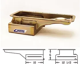 Canton Racing FE Front Sump RR T Pan