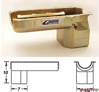 Canton Racing SBC S10 Conversion Pan - 16-100