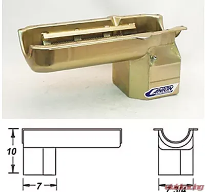 Canton Racing SBC S10 Conversion PAN 1 Piece Seal - 16-100T