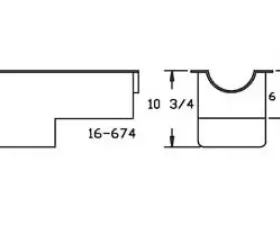 Canton Racing Products 351W Rear Sump Truck Pan