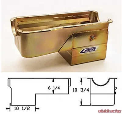 Canton Racing BBF Rear Sump Truck Pan - 16-774