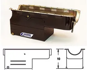 Canton Racing BBC Deep Rear Sump Marine Pan