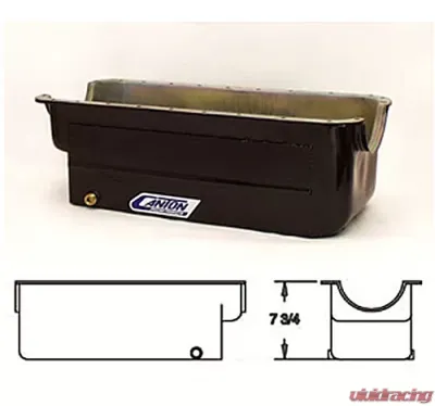 Canton Racing BBF Full Length Sump Marine Pan - 18-760