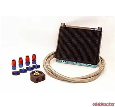 Canton Racing Oil Cooler Kit with Adapter 13/16-16 Thread & 2 5/8 Gasket - 22-723