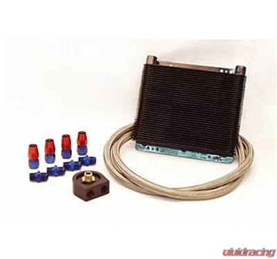 Canton Racing Oil Cooler Kit with Adapter 22mm Thread and 2 5/8 Gasket - 22-729