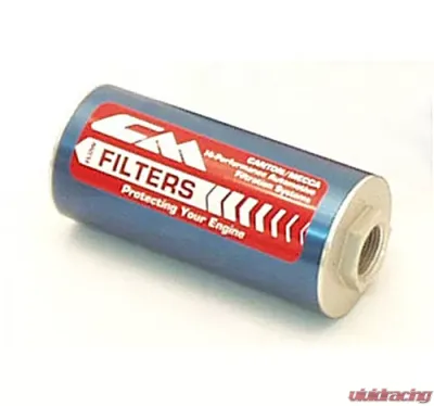 Canton Racing CM -45 Inline Oil Filter 1-1/16inch -12 Straight O-Ring Ports - 25-116