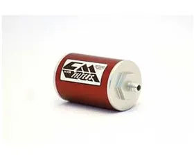 Canton Racing CM-15 4inch Inline Fuel Filter -6 AN Fitting