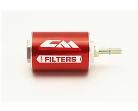 Canton Racing CM -15 GM EFI Inline Fuel Filter Short 3/8-Inch & 16mm Ports