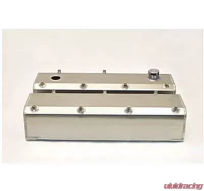 Canton Racing BBF 429/460 Fabbed Aluminum Valve Covers with Fill & Pcv Ports - 65-386