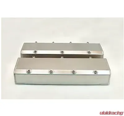Canton Racing BBC Fabbed Aluminum Valve Covers with Hardware - 65-400