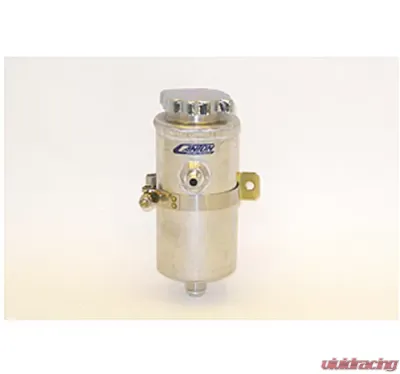 Canton Racing Universal Power Steering Tank -10AN & - 6AN Male Fittings - 77-252