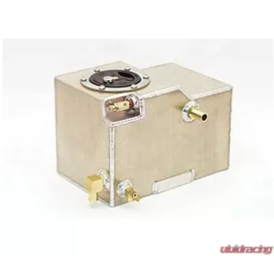Canton Racing Aluminum S/C Coolant Tank-Battery Box Non-Drag Style - 80-235ND