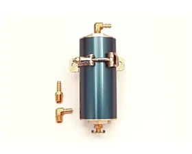 Canton Racing Billet Aluminum Overflow Catch Tank Blue
